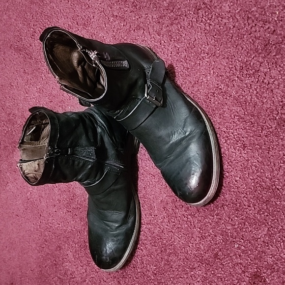 Italian leather boots - Picture 2 of 4